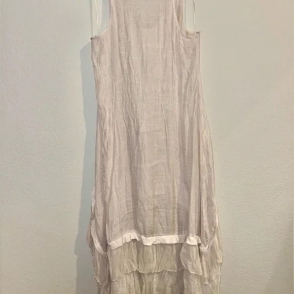 Anthropologie| Cecico ruffle lace/ layered maxi dress | Size M - Picture 2 of 4